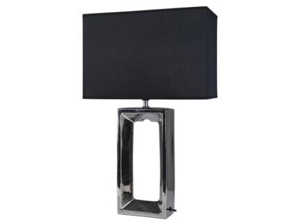 LAMPE CÉRAMIQUE - NOIR
