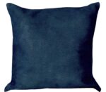 COUSSIN 40 X 40 CM EN POLYESTER - BLEU CANARD – Image 2