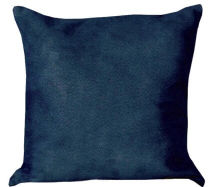 COUSSIN 40 X 40 CM EN POLYESTER - BLEU CANARD