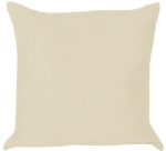 COUSSIN 45 X 45 CM - 100% POLYESTER - BEIGE – Image 2