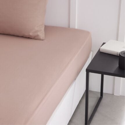 DRAP HOUSSE 90 X 190 CM - 100% COTON - DES SABLES