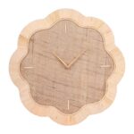 HORLOGE MURALE ASPECT NATUREL – Image 2
