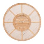 HORLOGE MURALE ASPECT NATUREL – Image 2
