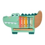 XYLOPHONE CROCODILE EN BOIS - VERT – Image 2