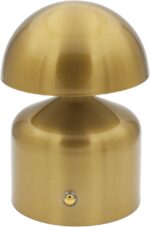 LAMPE À POSER EN MÉTAL - CHAMPAGNE – Image 2