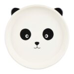 ASSIETTE 20 CM EN DOLOMITE MOTIF PANDA – Image 2