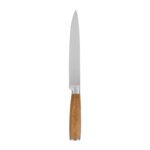 COUTEAU À TRANCHER EN INOX ET ACACIA – Image 2