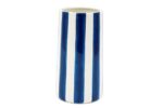 VASE À RAYURES - BLEU – Image 2