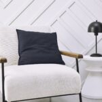 COUSSIN 45X45 CM EN COTON - BLEU MARINE – Image 2