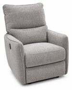 FAUTEUIL RELAX ÉLECTRIQUE EN TISSU - GRIS CLAIR – Image 2