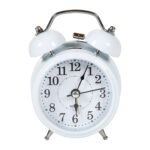 RÉVEIL À CLOCHES - BLANC – Image 2