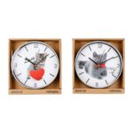 HORLOGE MURALE CHAT EN PLASTIQUE – Image 2