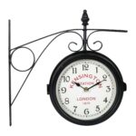 HORLOGE DE GARE EN MÉTAL – Image 2