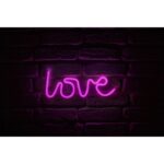 NÉON DÉCORATIF LOVE - ROSE – Image 2