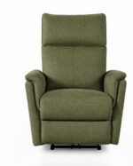 FAUTEUIL RELAX ÉLECTRIQUE RELEVEUR EN TISSU - VERT – Image 2
