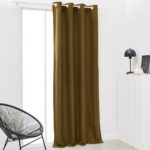 RIDEAU ISOLANT 140X240 CM EN POLYESTER - BRONZE – Image 2