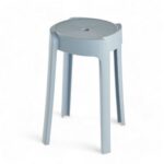 TABOURET EN PLASTIQUE - BLEU – Image 2