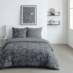 PARURE DE LIT 240X220 CM EN COTON 57 FILS – Image 2