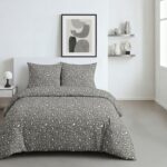 PARURE DE LIT 240X220 CM EN COTON 57 FILS – Image 2