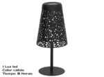 LAMPE SOLAIRE 26 CM - NOIR – Image 2