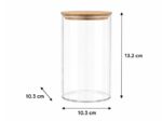 BOCAL 800 ML EN VERRE BOROSILICATE ET BAMBOU – Image 2