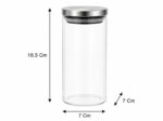 BOCAL 480 ML EN VERRE BOROSILICATE ET MÉTAL – Image 2