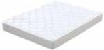 MATELAS 140X190 CM RESSORTS ENSACHÉS ÉPAISSEUR 20 CM - BLANC – Image 2